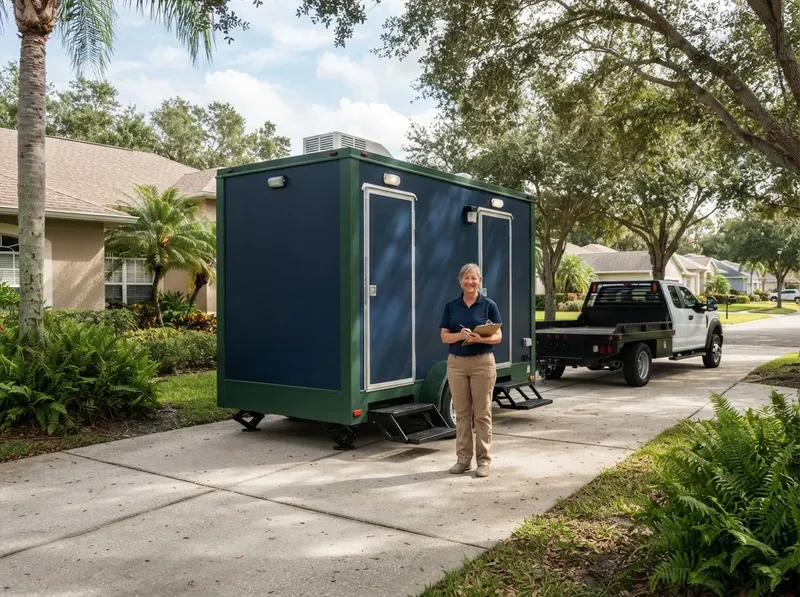 Luxury Restroom Trailers in Tampa, FL